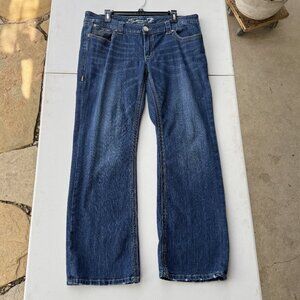 Luxe Bootcut Jeans Dark Wash – Size 16